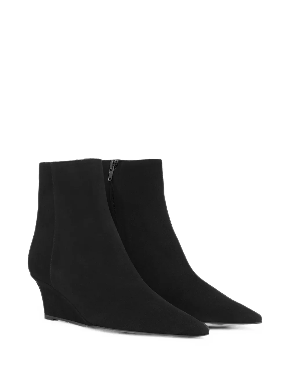 Notabene Elma suede ankle boots Zwart