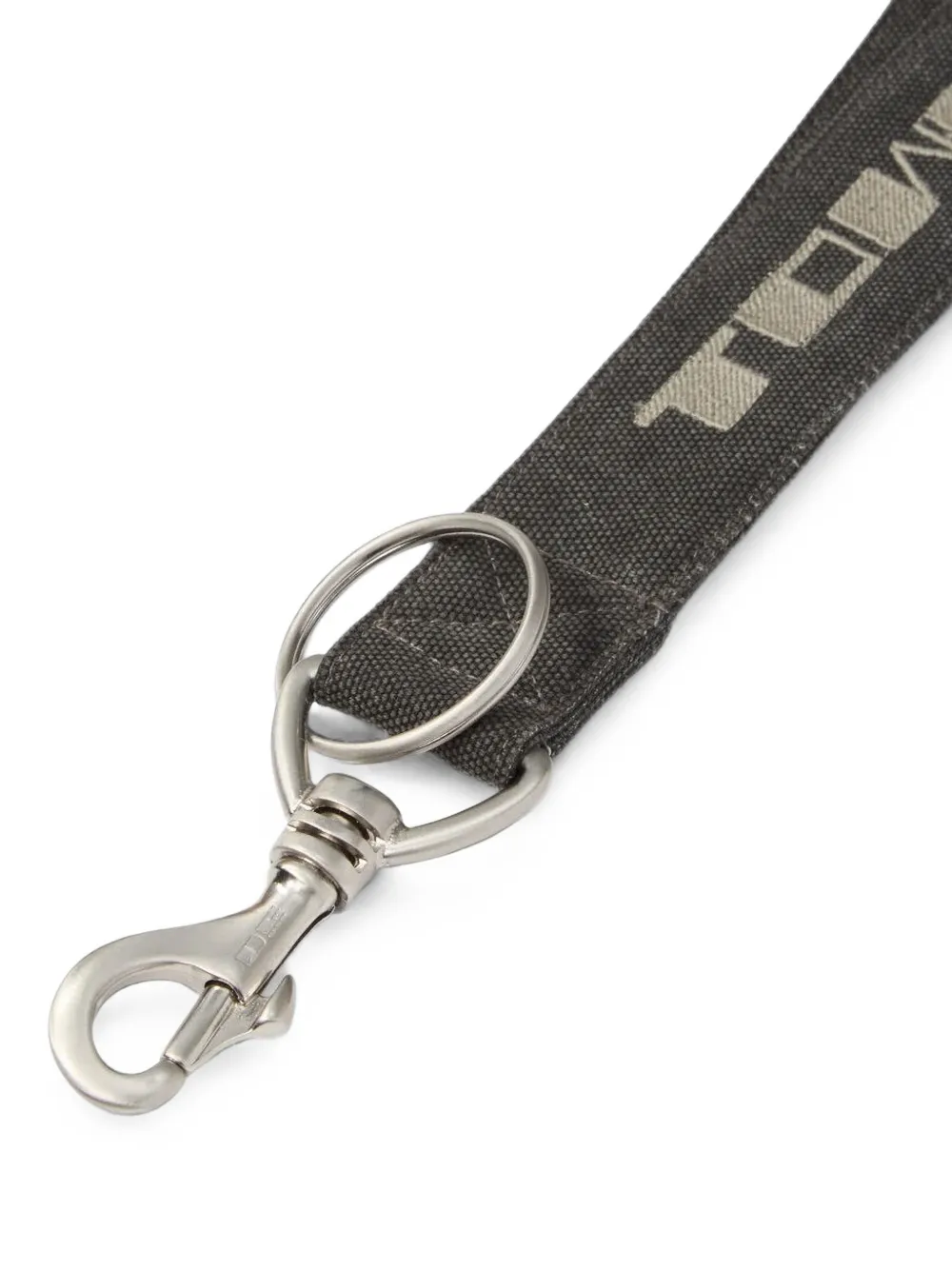 Rick Owens DRKSHDW Sleutelkoord met logo-print Zwart