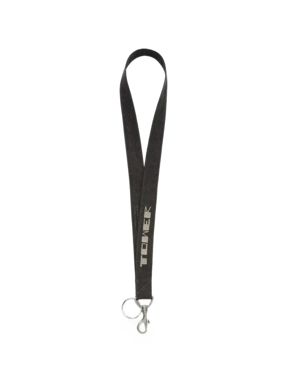 Rick Owens DRKSHDW Tower canvas lanyard