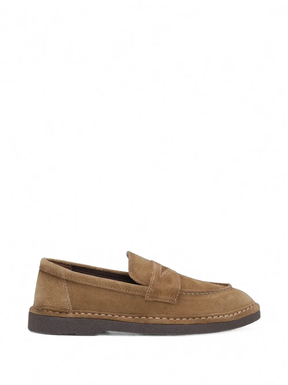 Notabene Lunelle suede loafers - Marrone
