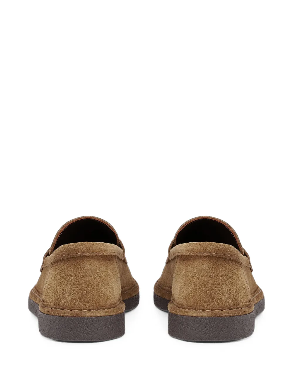 Notabene Lunelle suede loafers Bruin