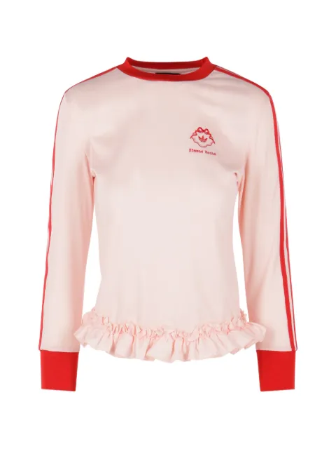 adidas sudadera con volantes en colaboración con Simone Rocha
