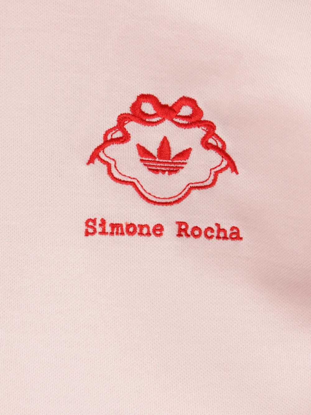 adidas x Simone Rocha sweater met ruches Roze