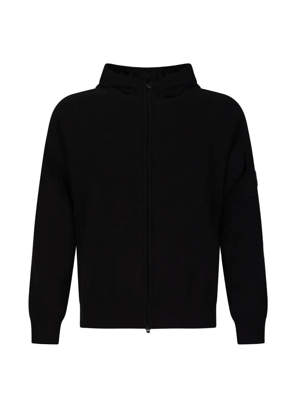 C.P. Company Lens-detail zip-up sweatshirt Zwart