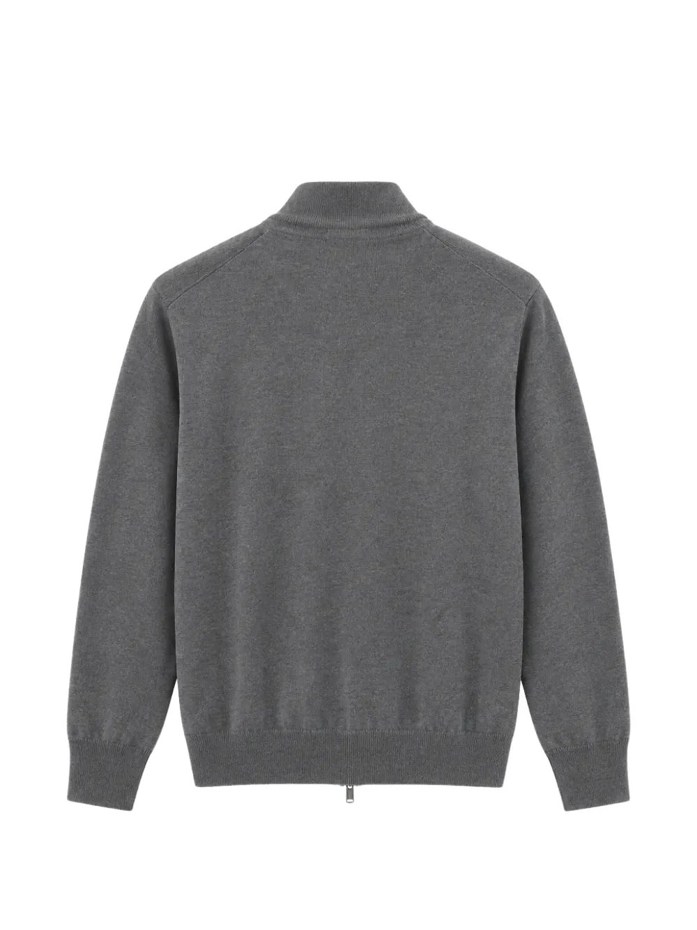 Canali zip-up cardigan Grijs