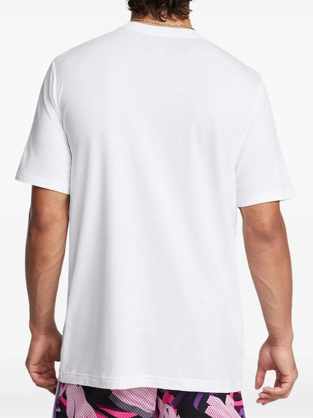 Under Armour Curry T-shirt met logoprint Wit