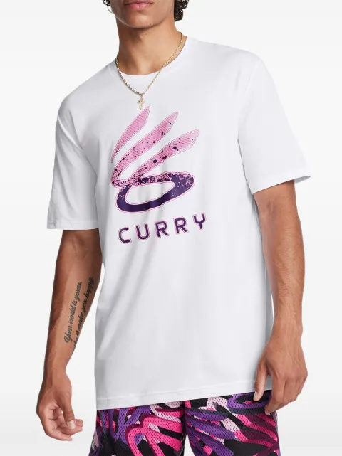 Under Armour Curry logo-print T-shirt