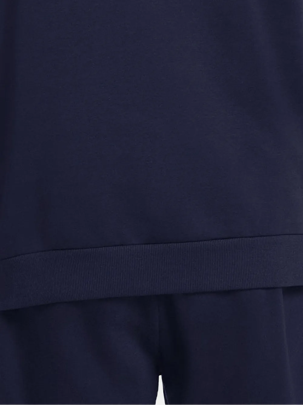 Under Armour Rival fleece trui met kwartrits Blauw