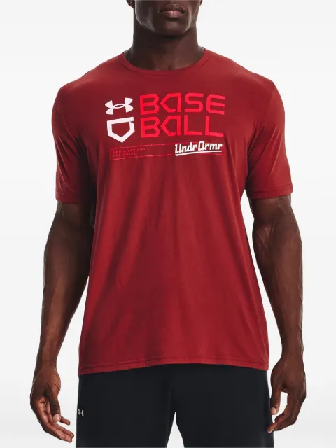 Under Armour Woodmark logo-print T-shirt