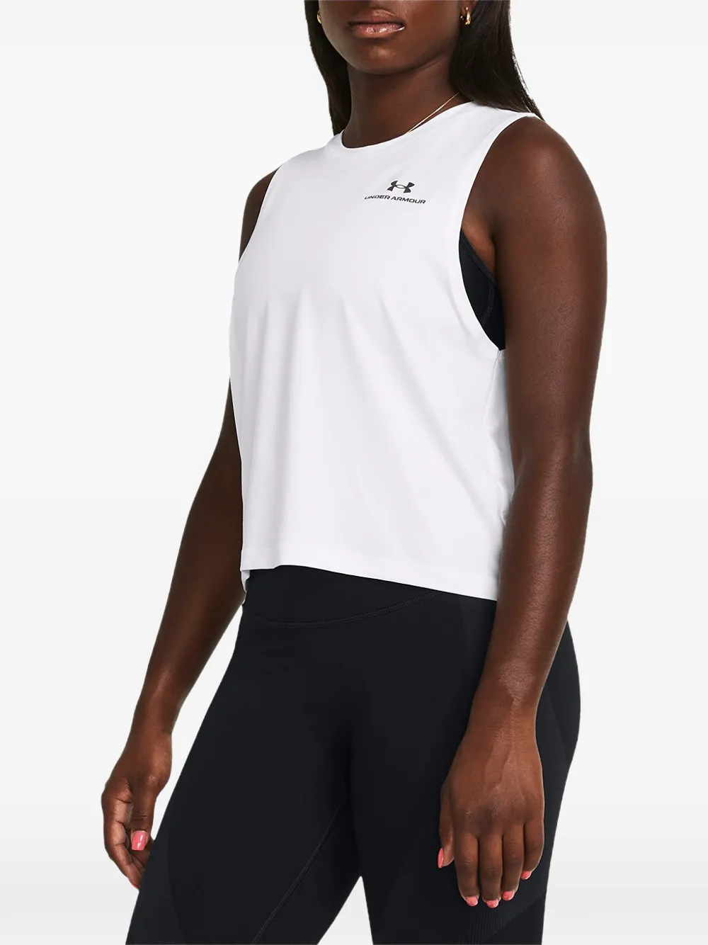 Under Armour Vanish Energy cropped tank top Wit