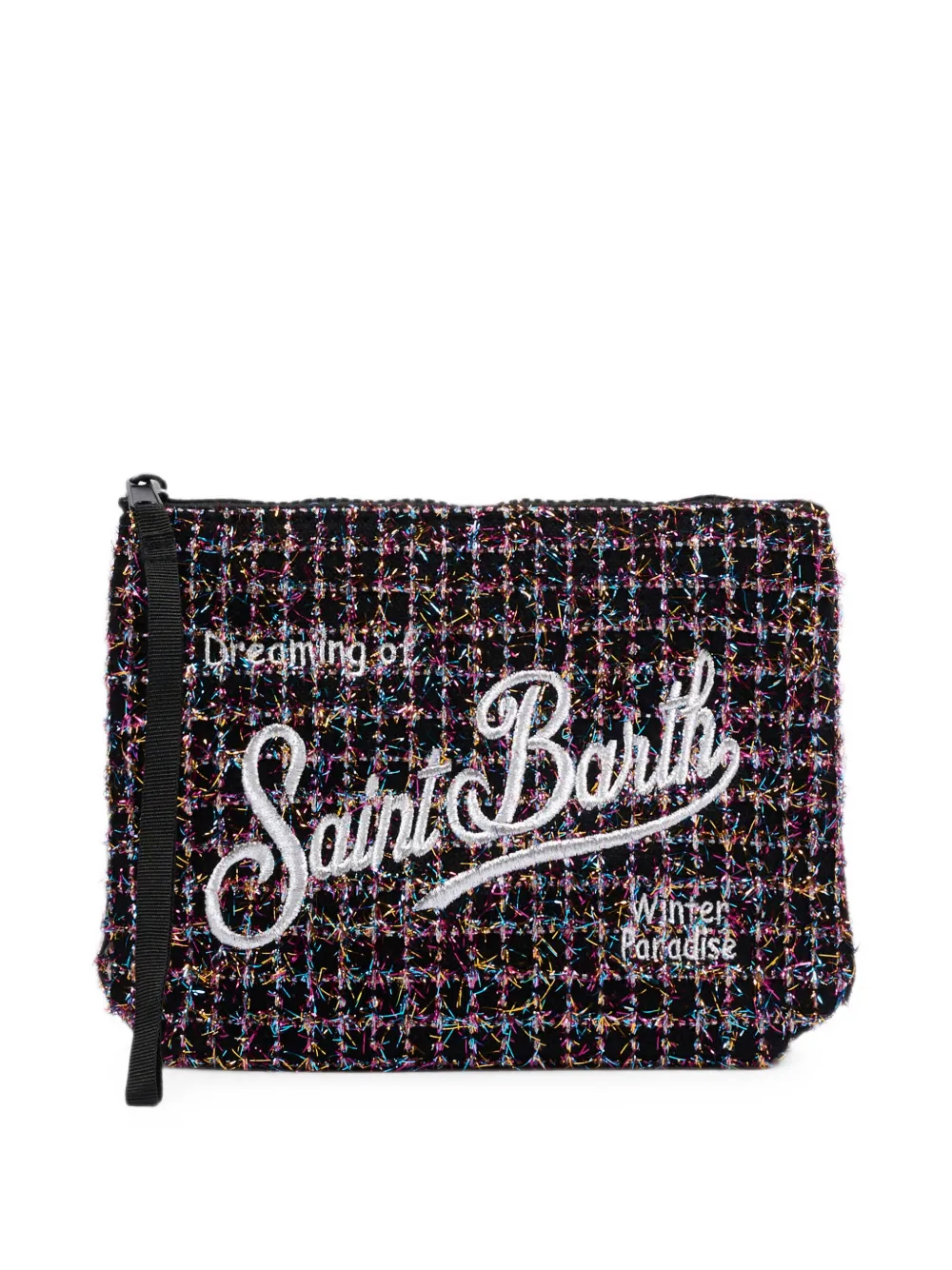 MC2 Saint Barth tweed clutch bag