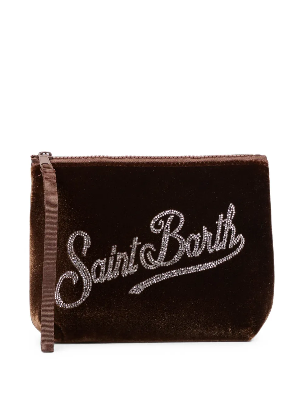 MC2 Saint Barth velvet clutch bag