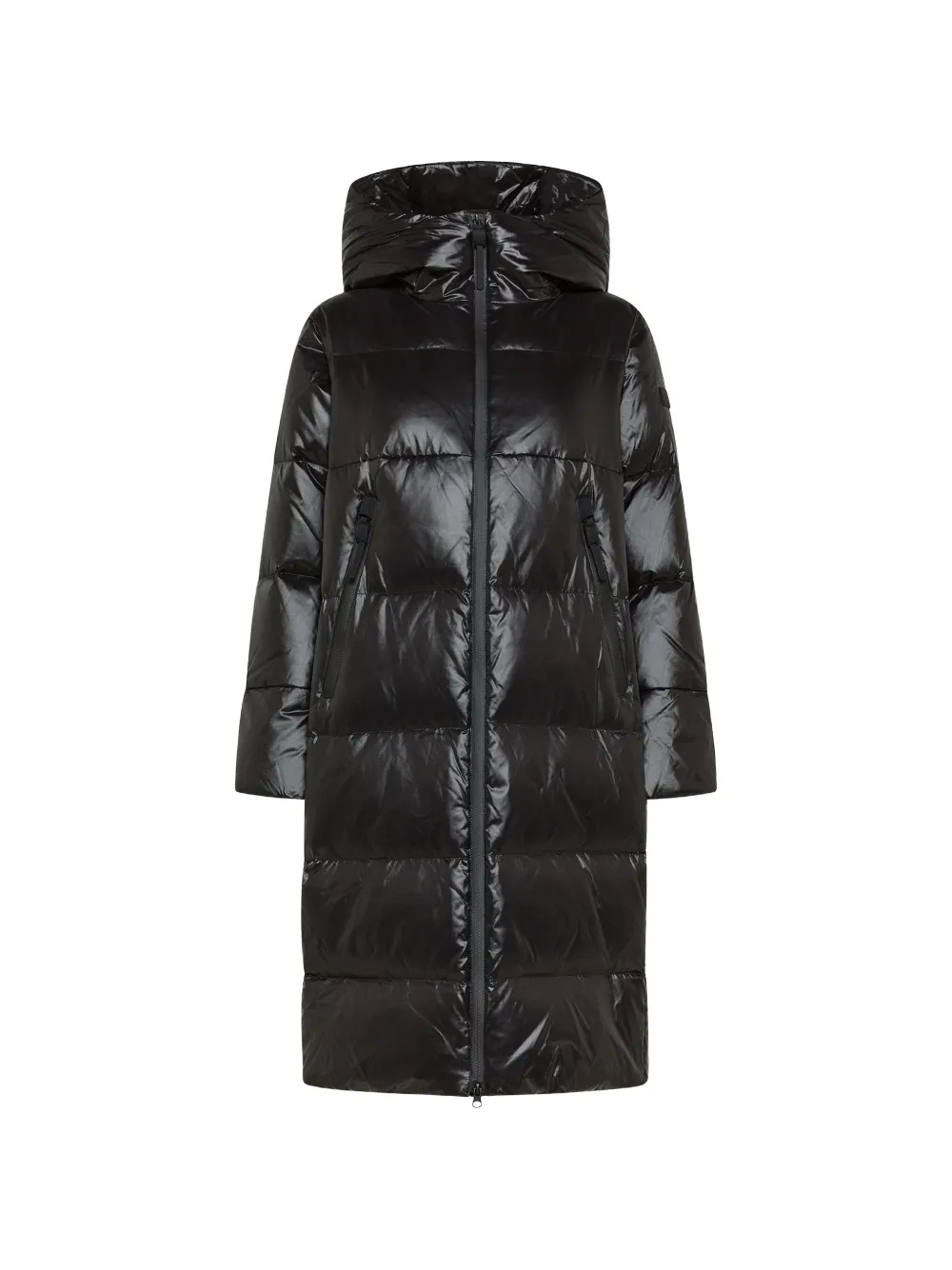 Peuterey Seletric Lks Grs quilted hooded coat - Nero