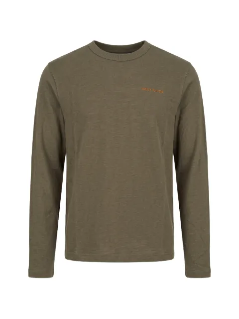 Daily Paper logo-embroidered long-sleeve T-shirt