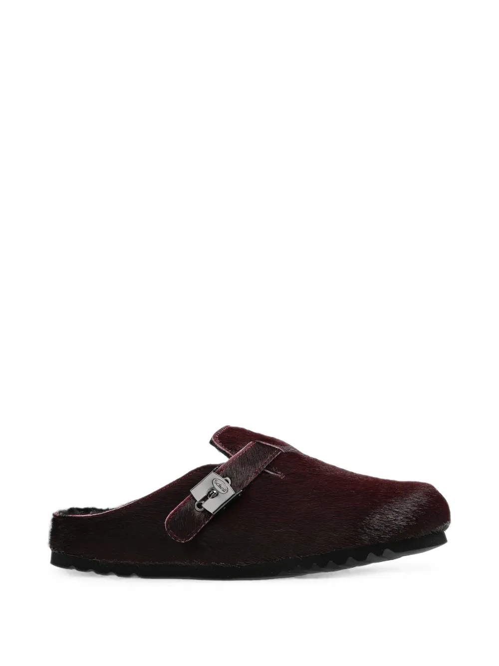 Scholl Grace pony hair mules
