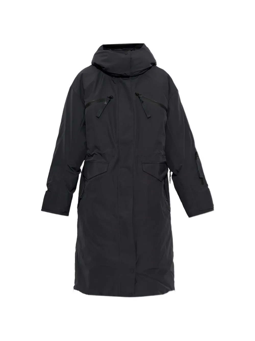 adidas by Stella McCartney x Stella McCartney insulated hooded coat - Nero