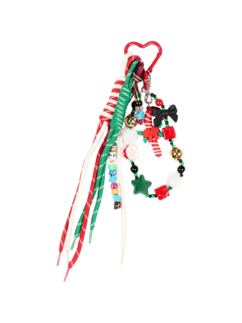 MC2 Saint Barth Kids beaded charm keyring