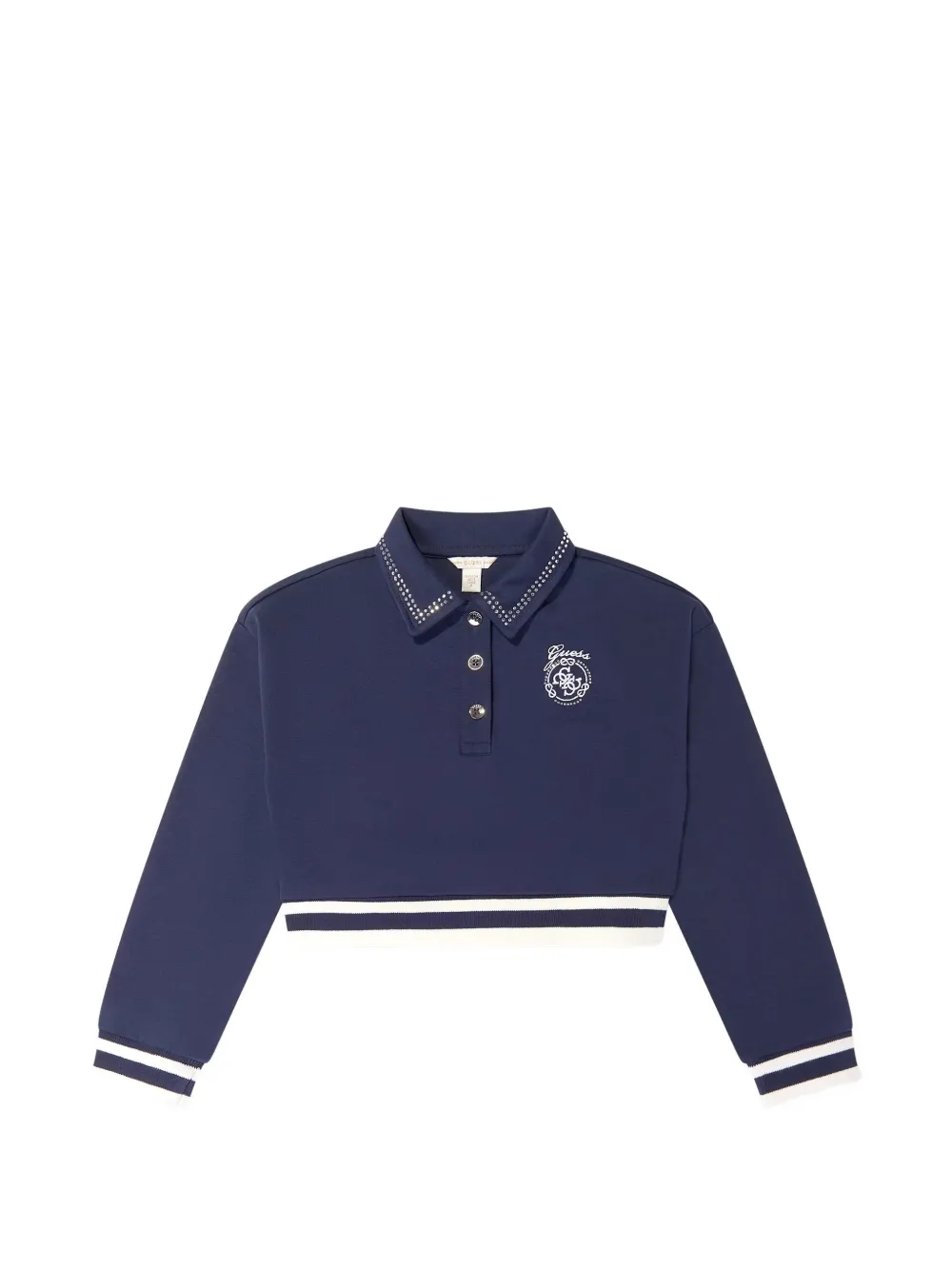 guess kids Top- en plooirokset met geborduurd logo Blauw