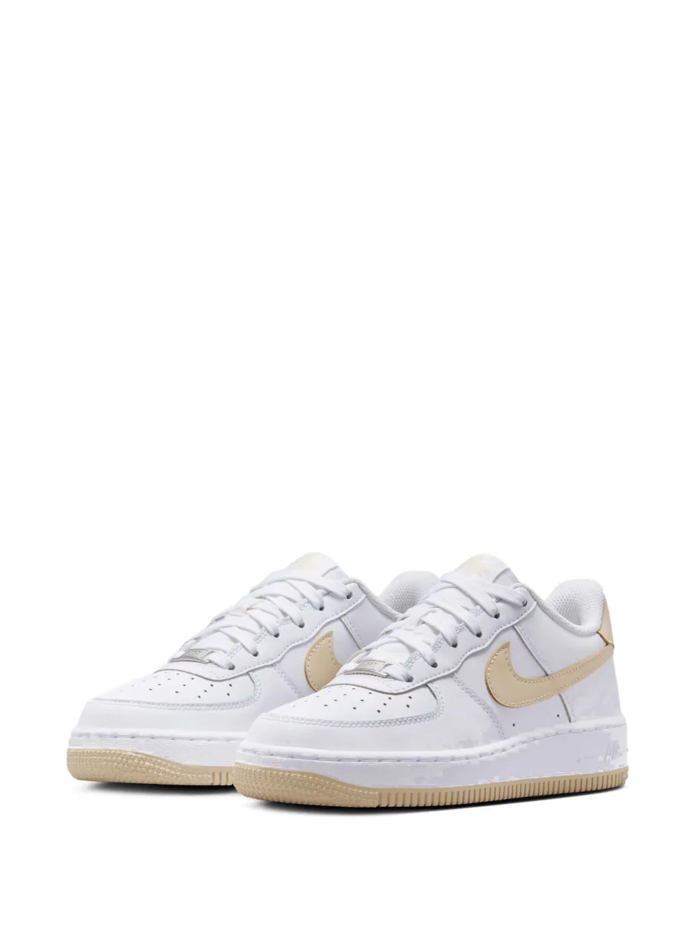 Nike Kids Air Force 1 GS sneakers - Weiß