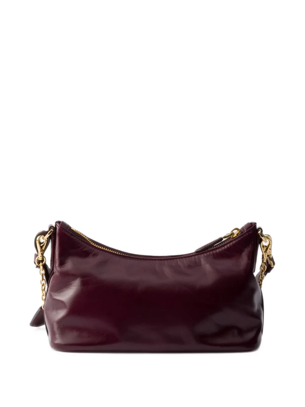 Prada leather shoulder bag Rood