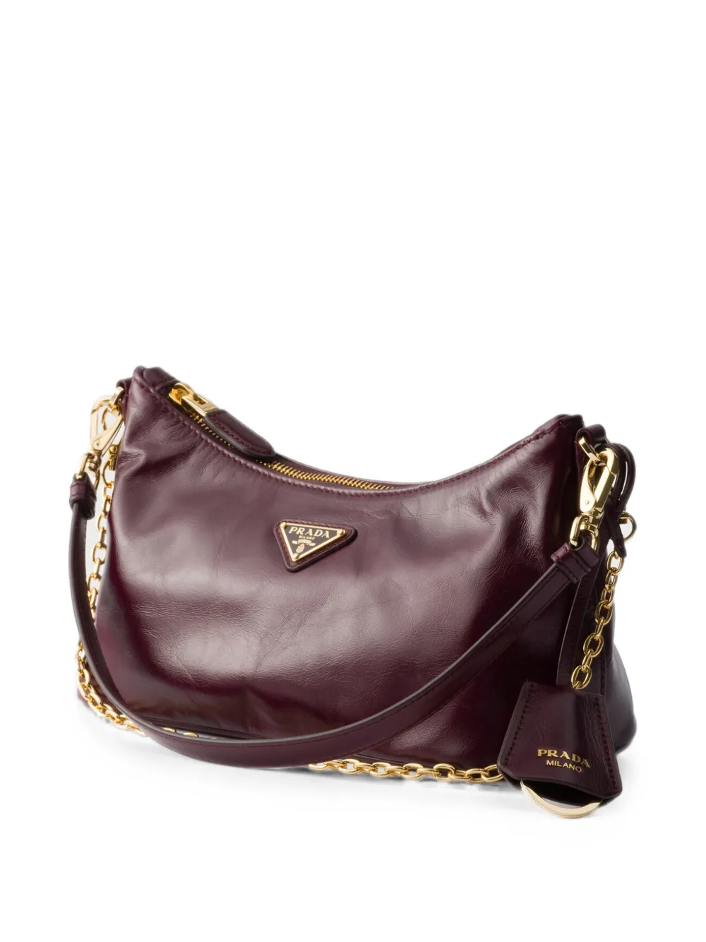 Prada leather shoulder bag Rood