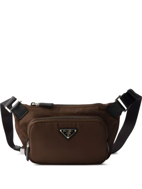 Prada Re-Nylon and Saffiano leather shoulder bag