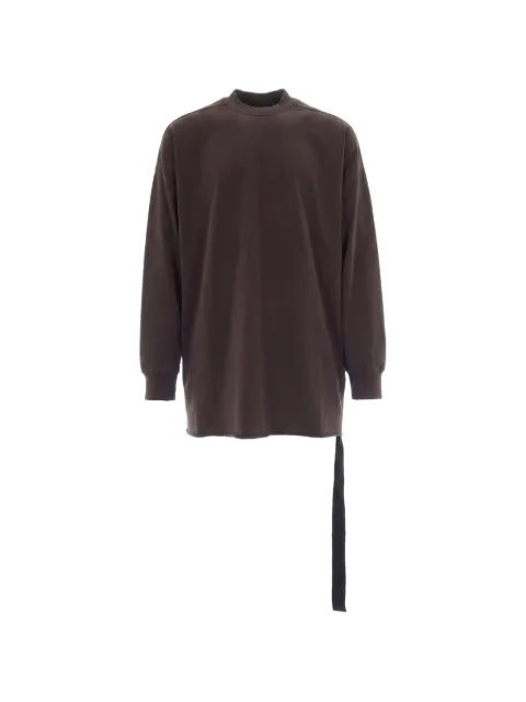 Rick Owens DRKSHDW Tommy raw-cut strap-detail sweater