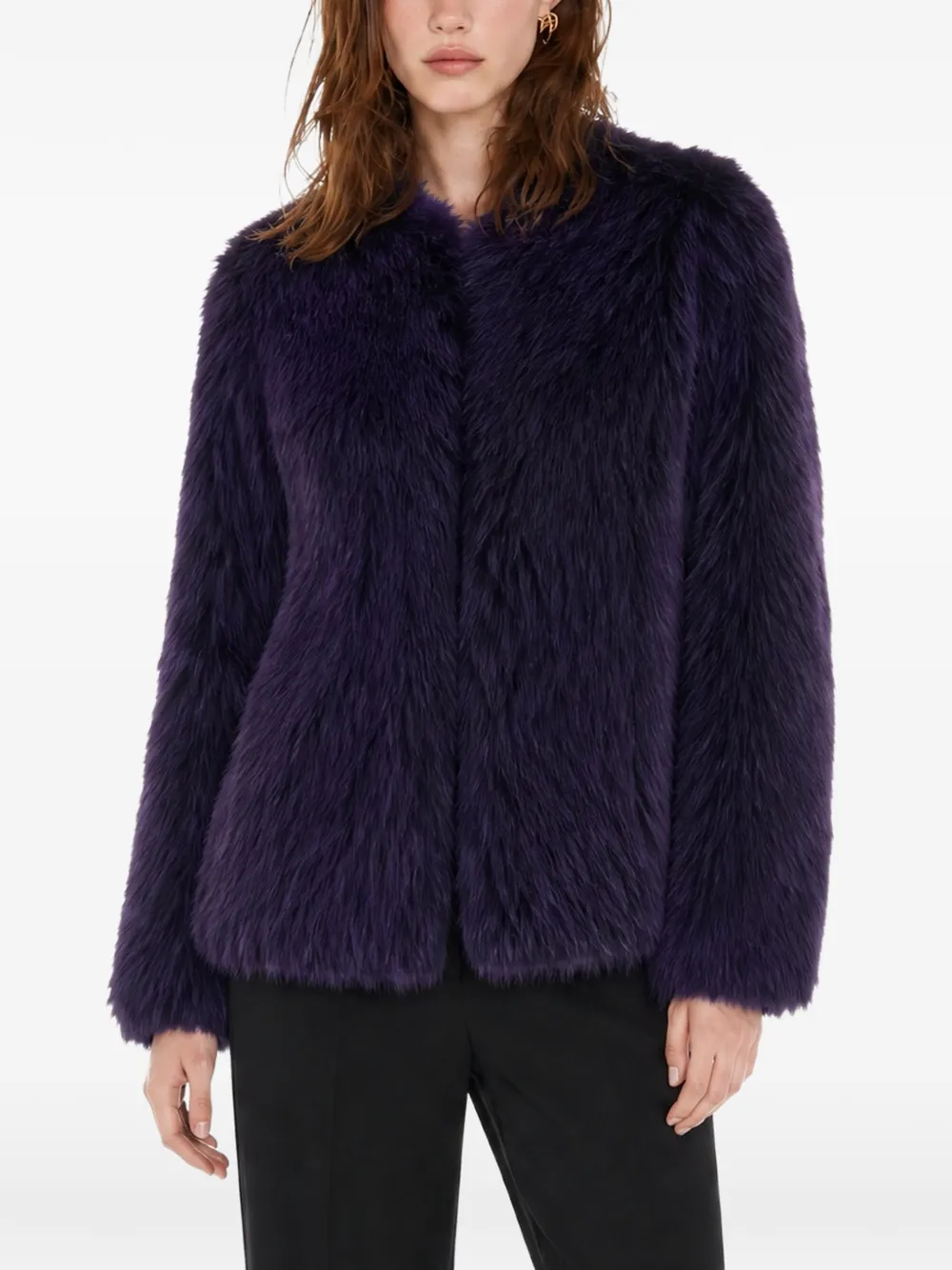 Patrizia Pepe faux-fur coat