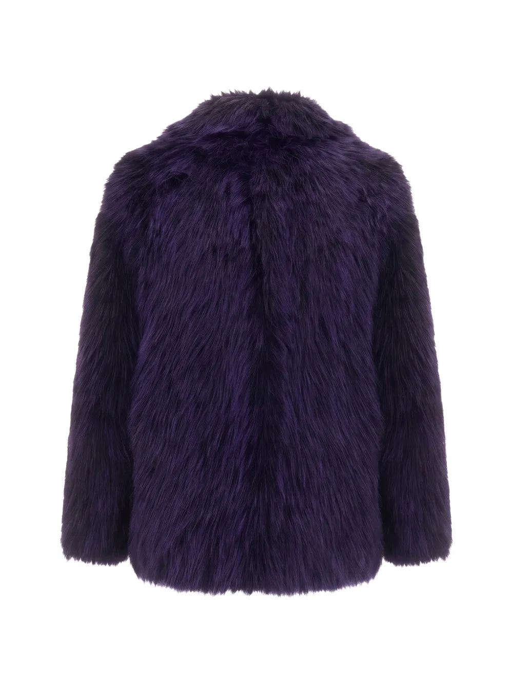 Patrizia Pepe manteau en fourrure artificielle - Violet Patrizia Pepe manteau en fourrure artificielle - Violet