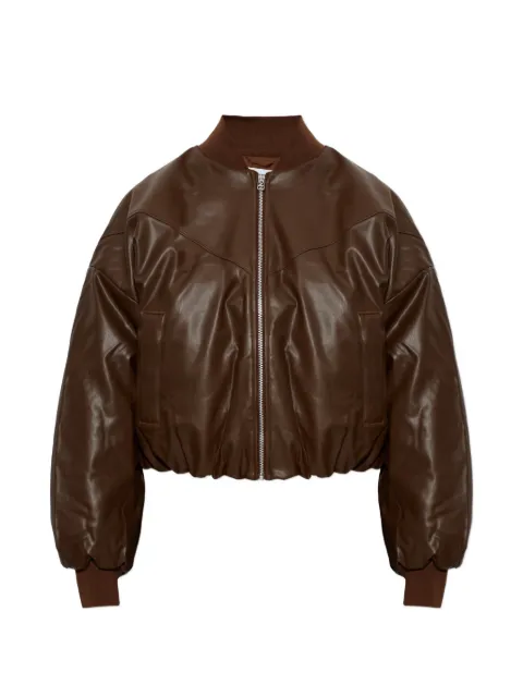Nike swoosh-logo bomber jacket