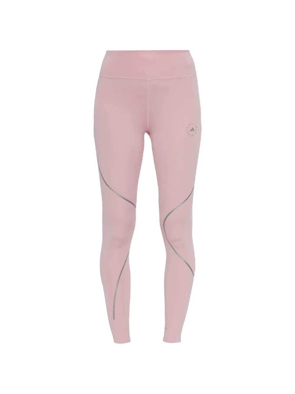 adidas by Stella McCartney x Stella McCartney logo-print leggings - Rosa