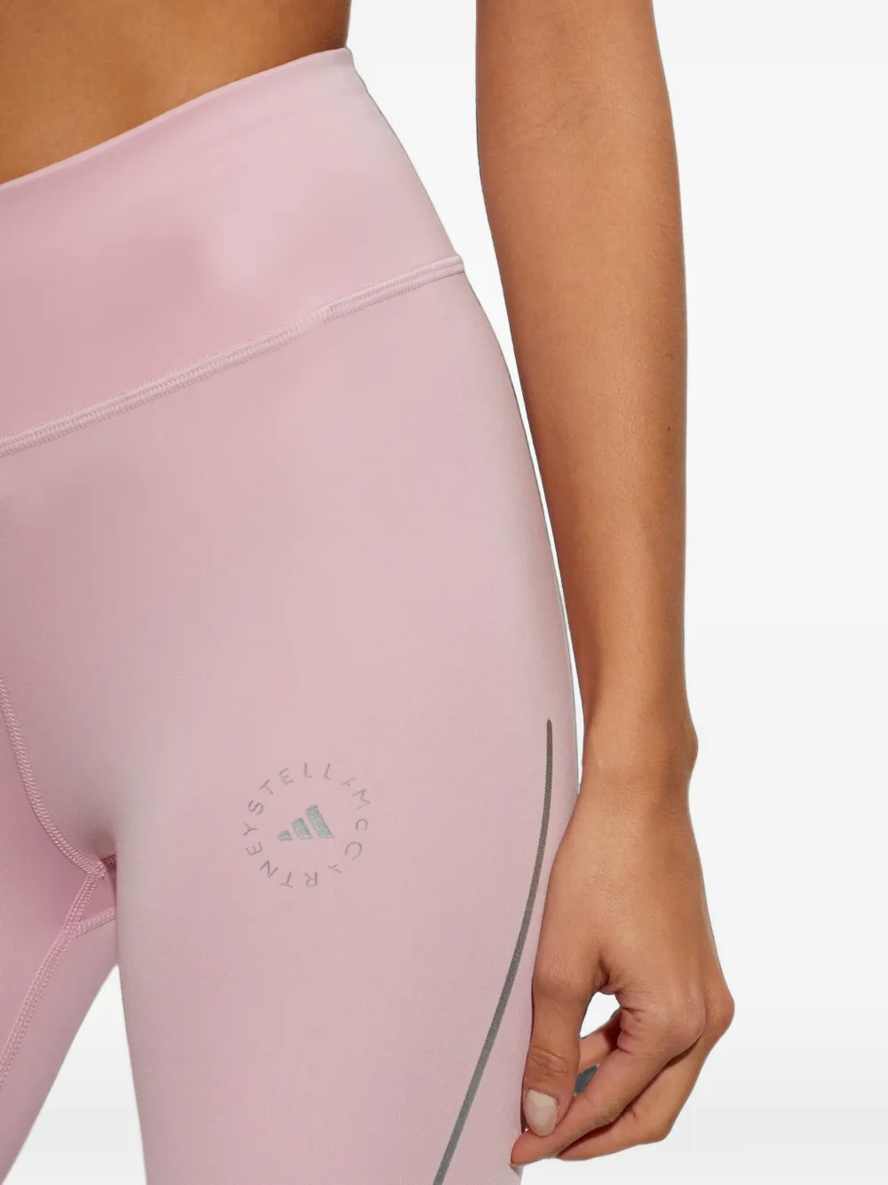 adidas by Stella McCartney x Stella McCartney legging met logo-print Roze
