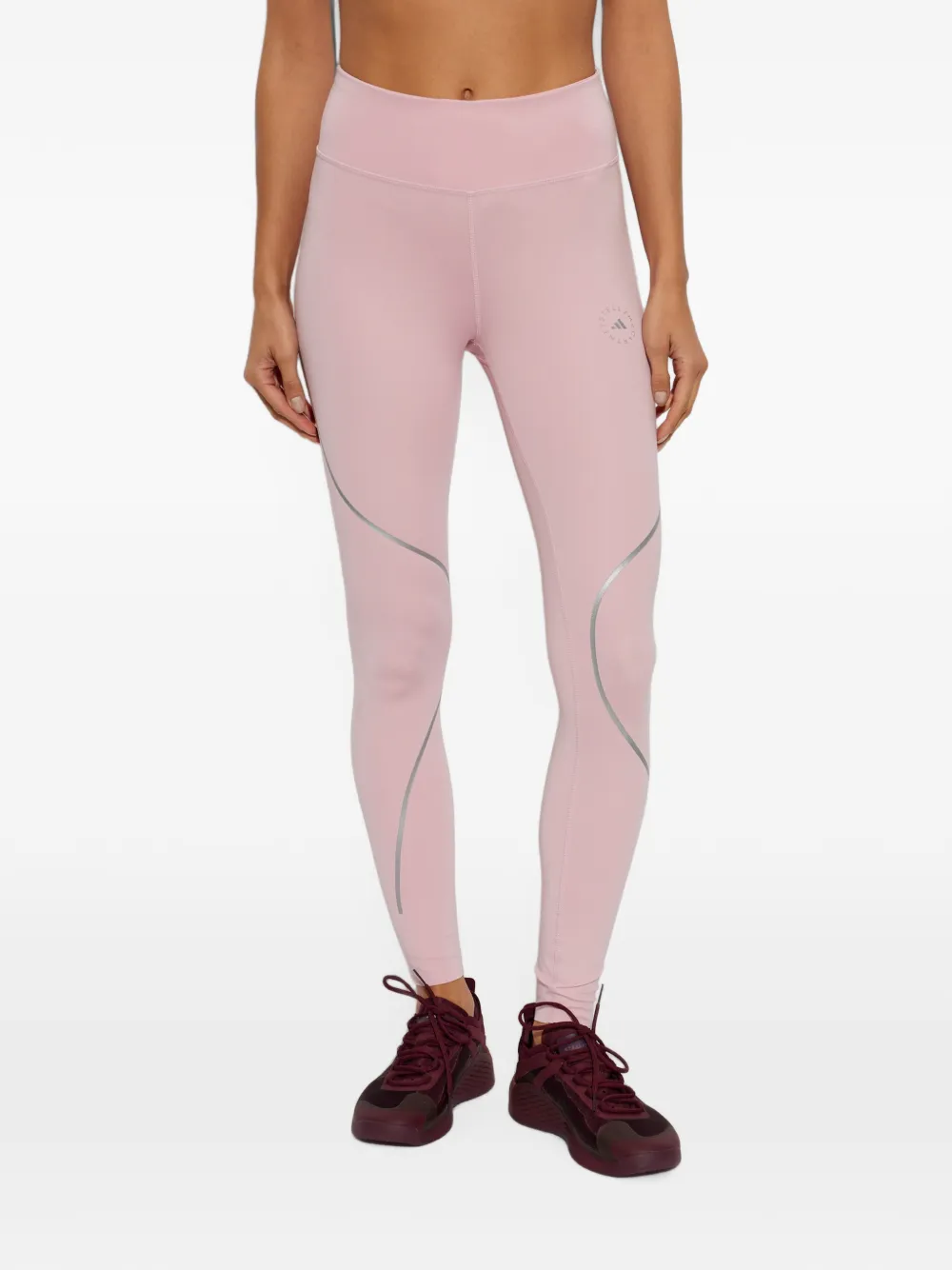 adidas by Stella McCartney x Stella McCartney legging met logo-print Roze