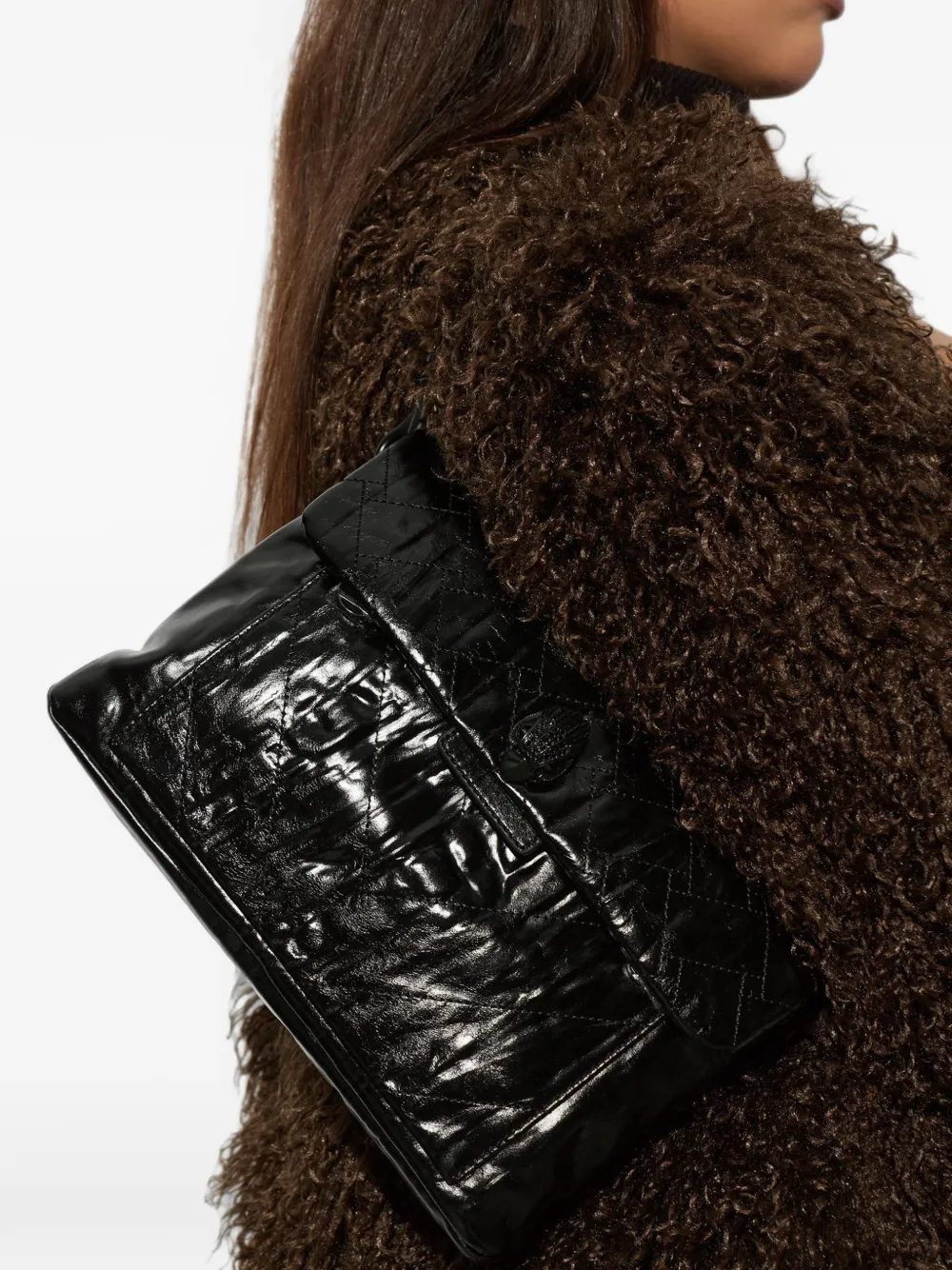 Kurt Geiger London Celia shoulder bag drench Zwart