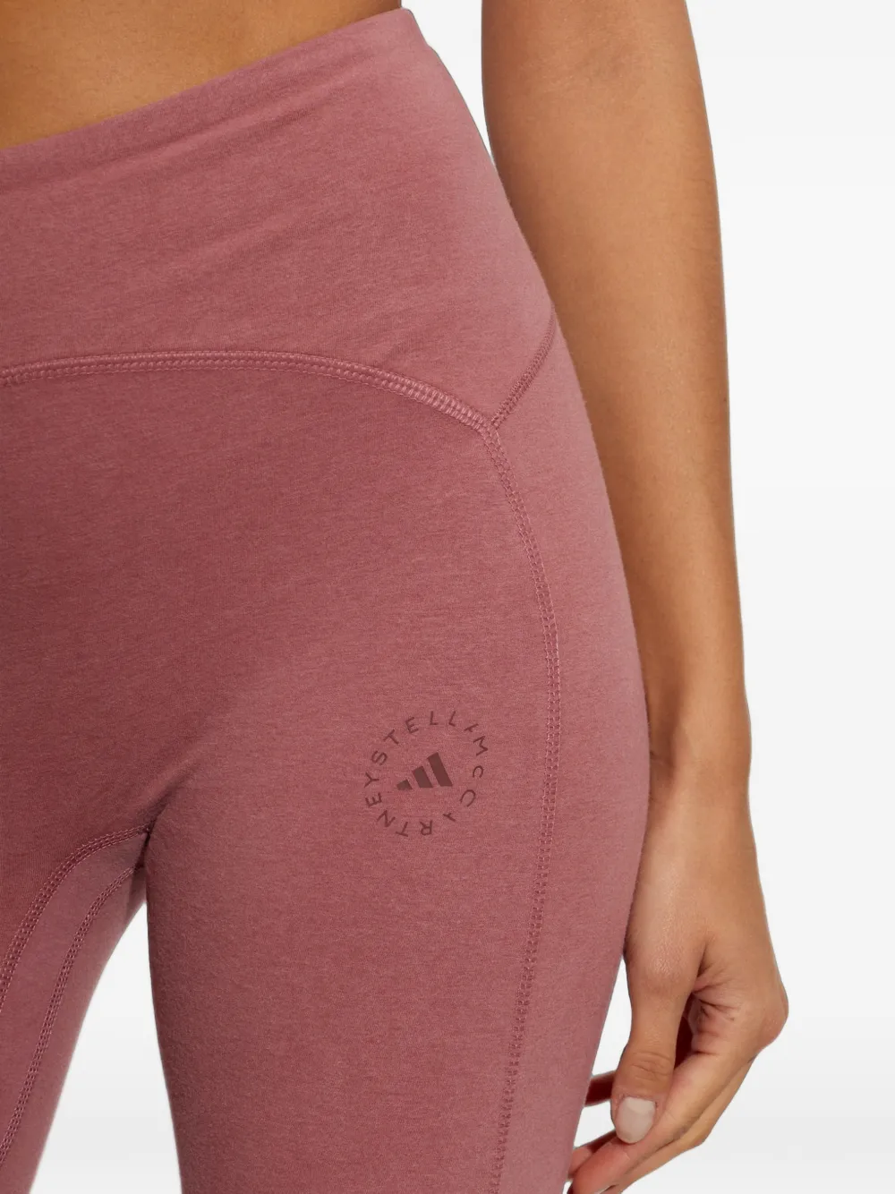 adidas by Stella McCartney x Stella McCartney legging met logo-print Roze
