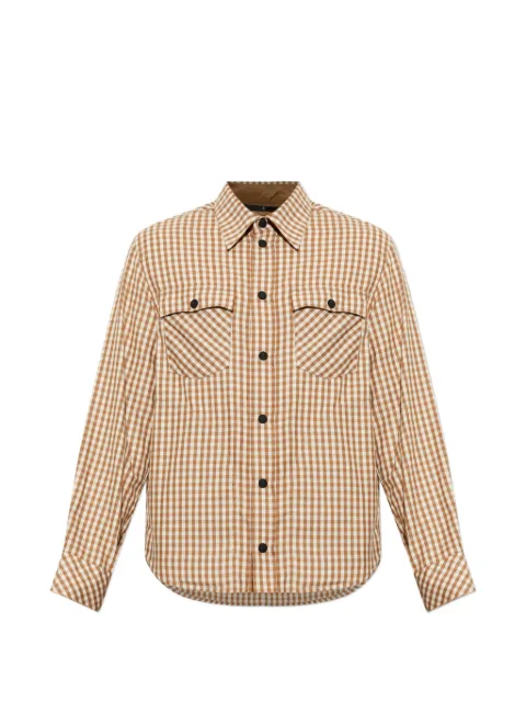 Moncler Grenoble Après-Ski gingham shirt