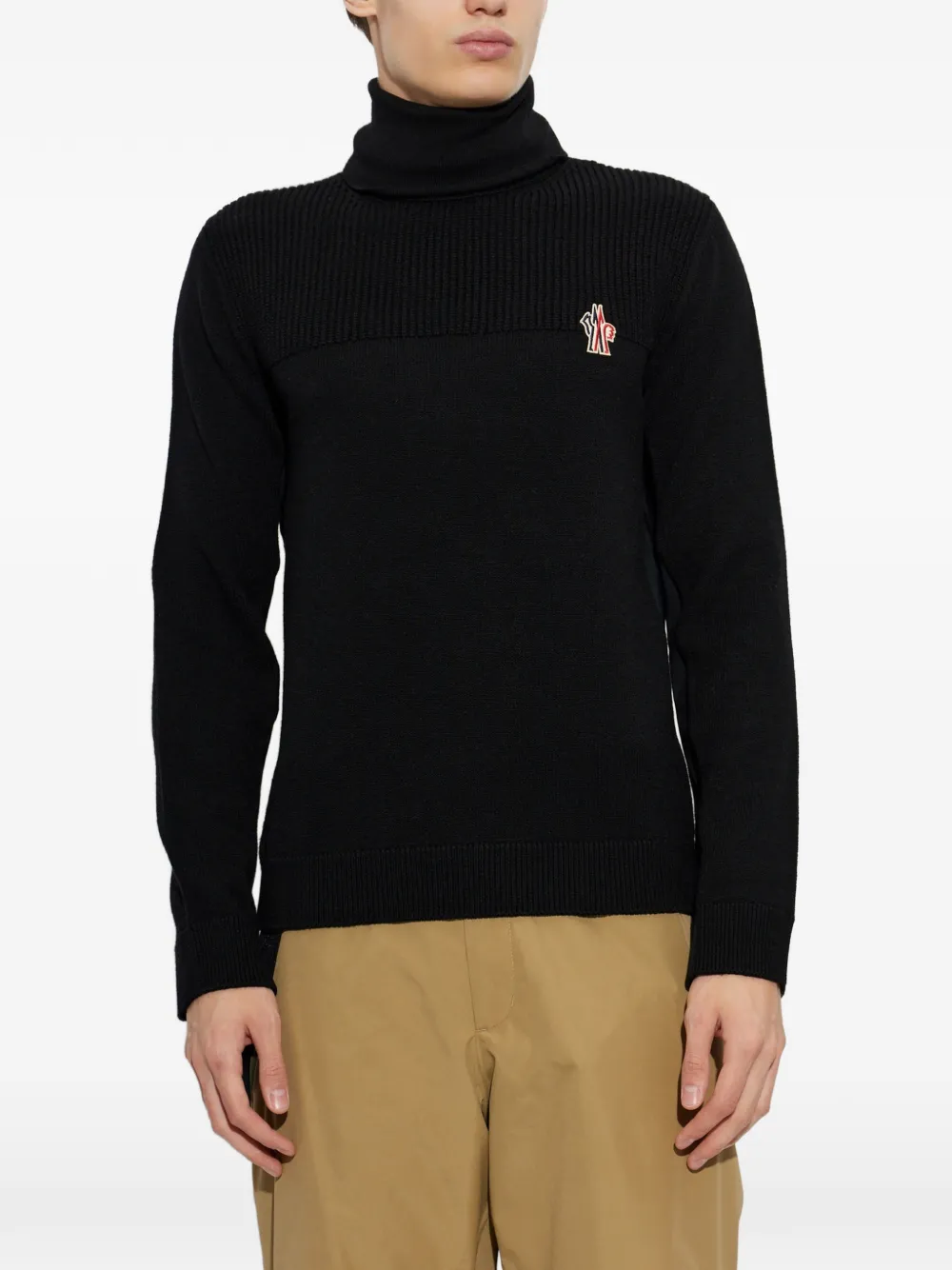 Moncler Grenoble Après-Ski coltrui Zwart