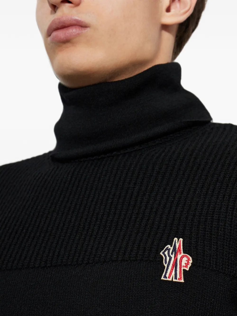 Moncler Grenoble Après-Ski coltrui Zwart