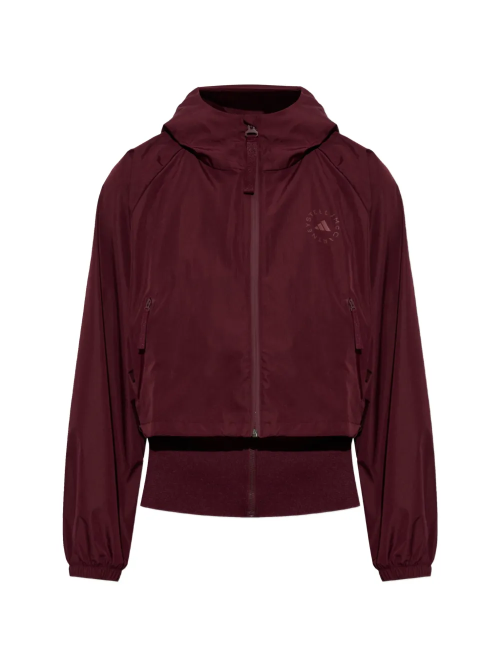 adidas by Stella McCartney x Stella McCartney logo-print hooded jacket
