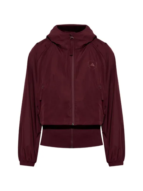 adidas by Stella McCartney x Stella McCartney logo-print hooded jacket