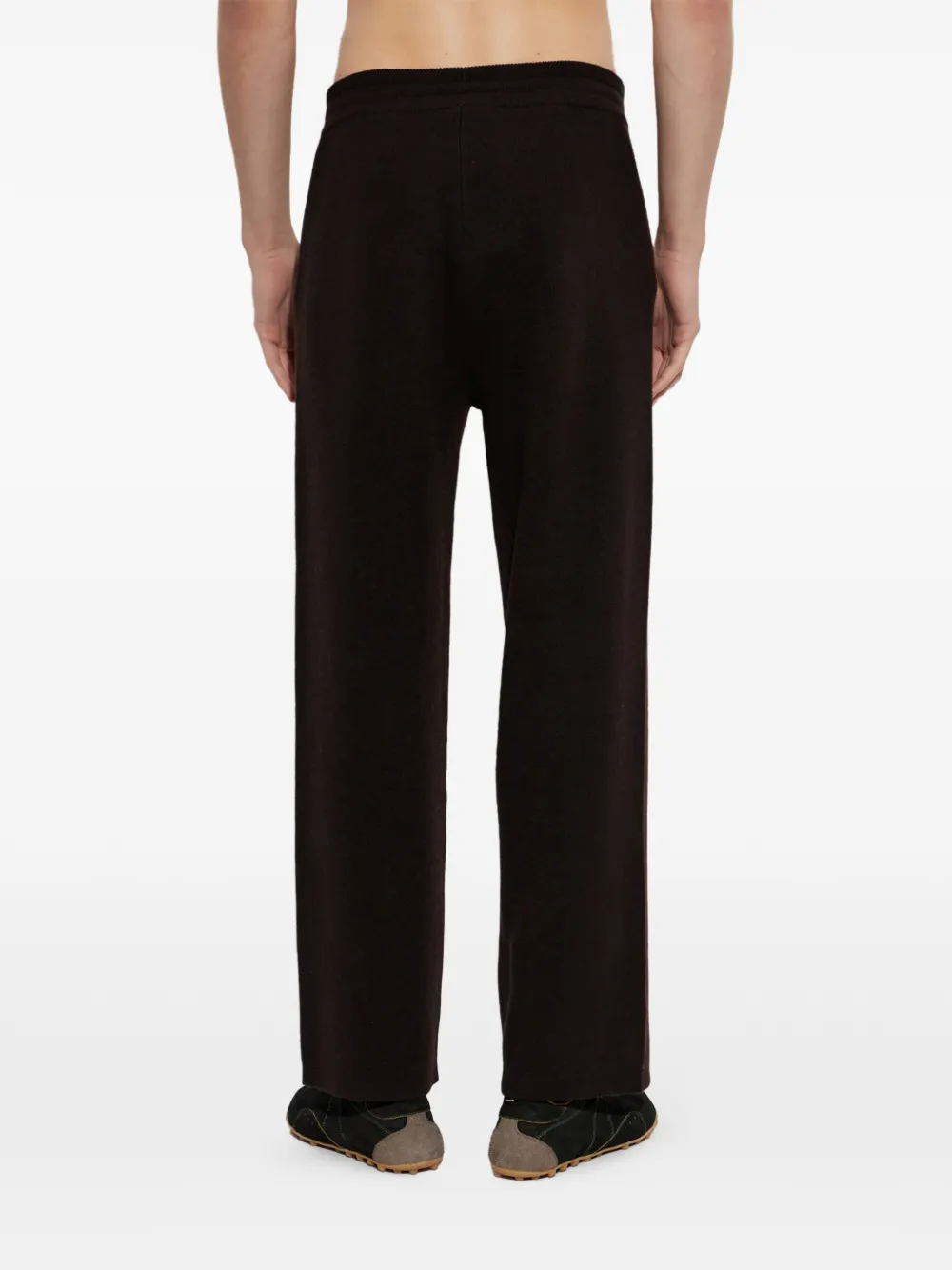 Lisa Yang Parker Cashmere Trousers in Brown, view 4