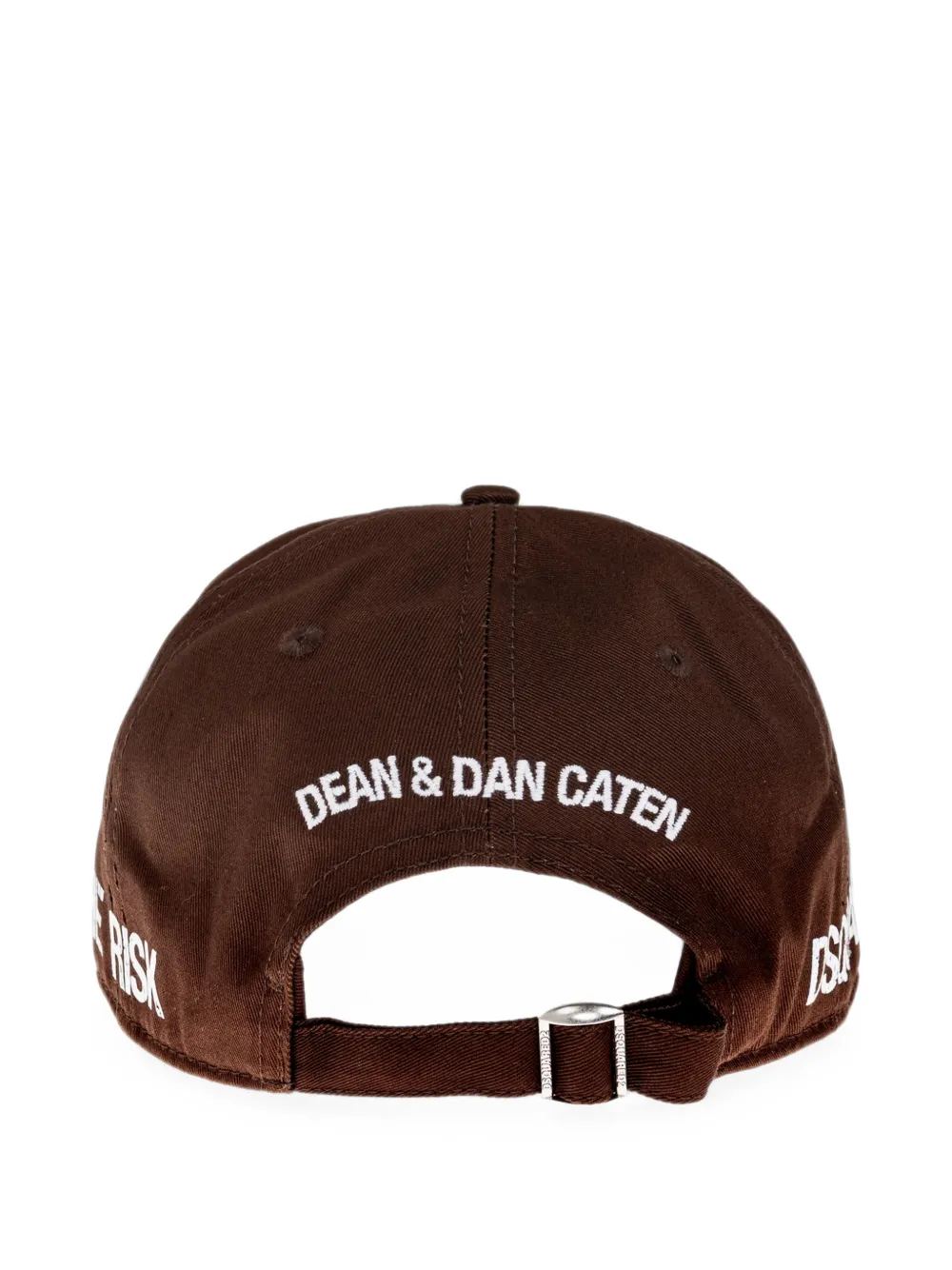 DSQUARED2 Honkbalpet met logopatch Bruin