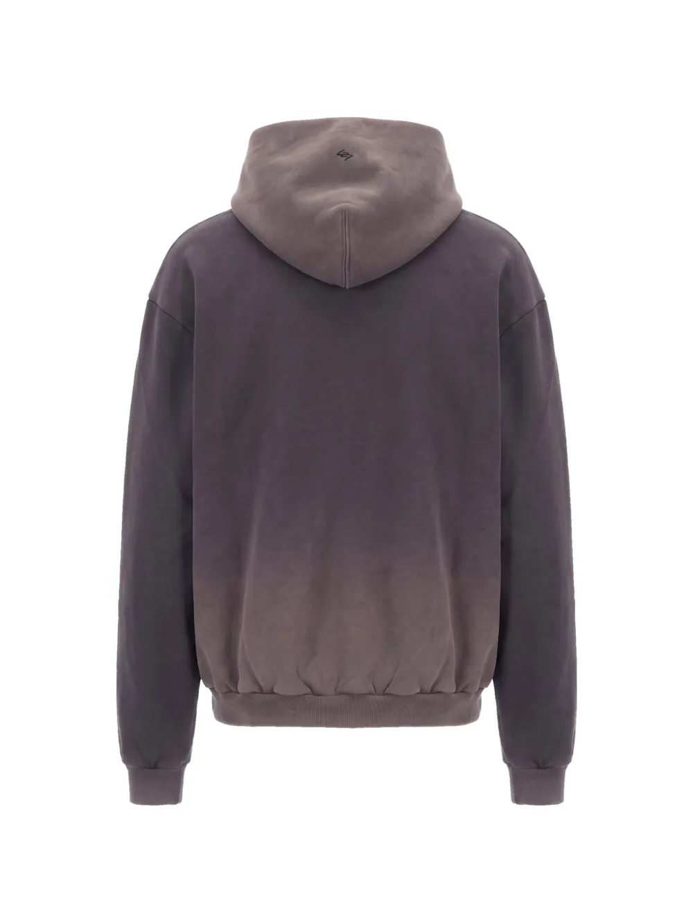 REPRESENT 247 Hoodie met fleecetextuur en grafische print Grijs