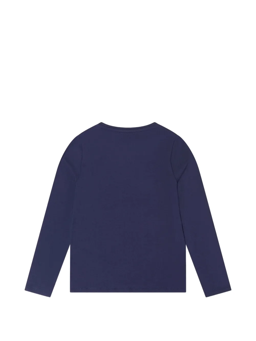 guess kids T-shirt met lange mouwen en beer-patch Blauw