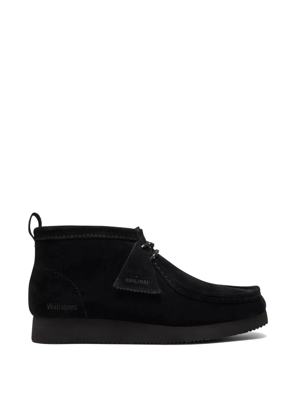 Clarks Originals Wallabee suede boots - Black
