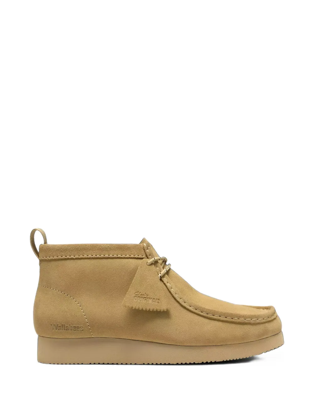 Clarks Originals Wallabee suede boots - Toni neutri