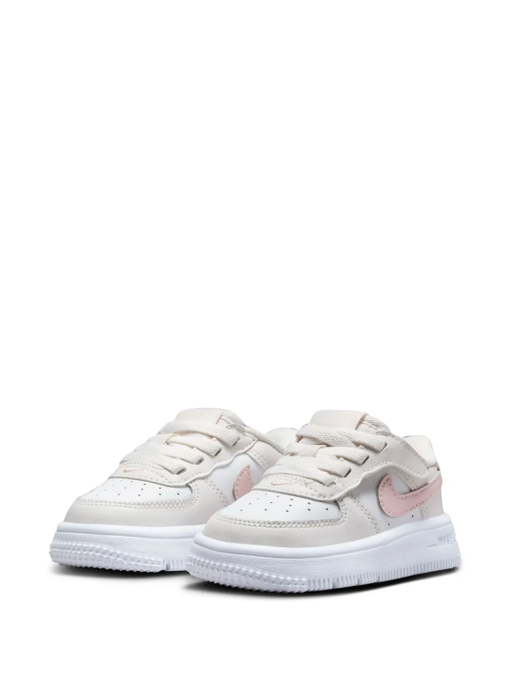Nike Kids Force 1 Low EasyOn sneakers - Nude