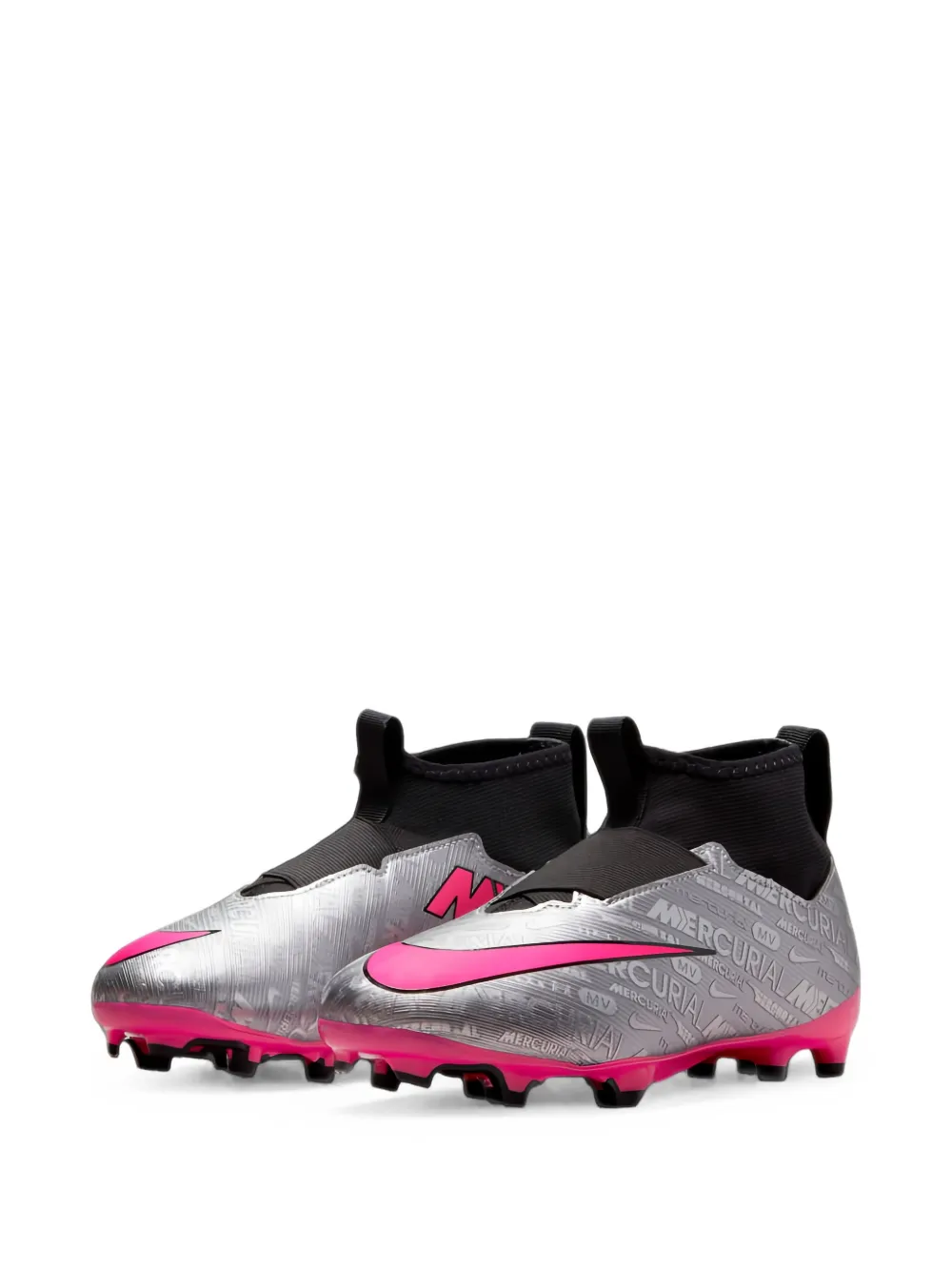 Nike Kids Zoom Mercurial Superfly 9 sneakers - Argento