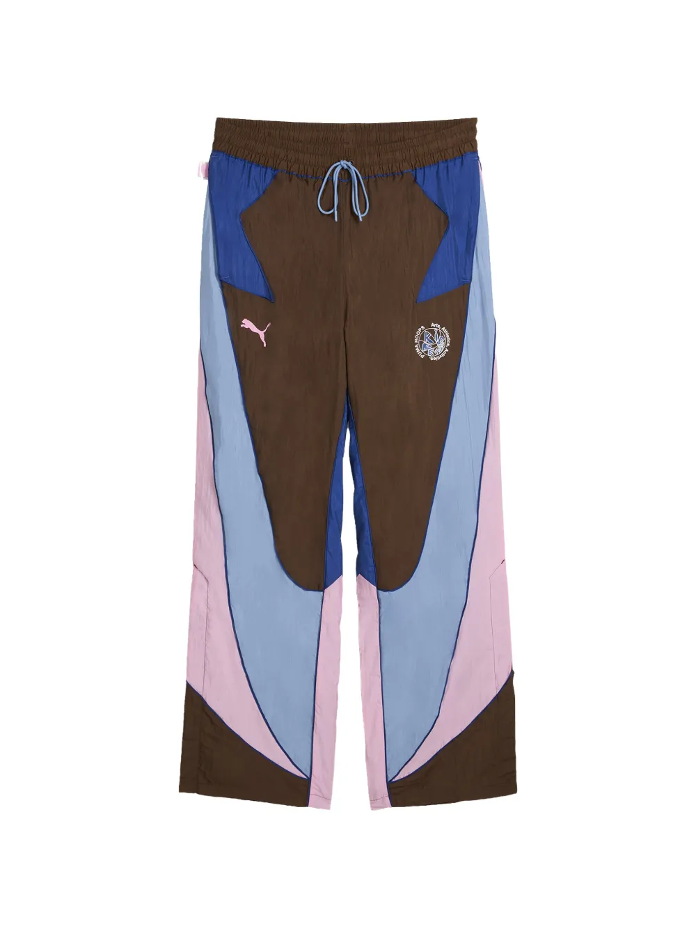 PUMA x Kidsuper colour-block track pants - Braun