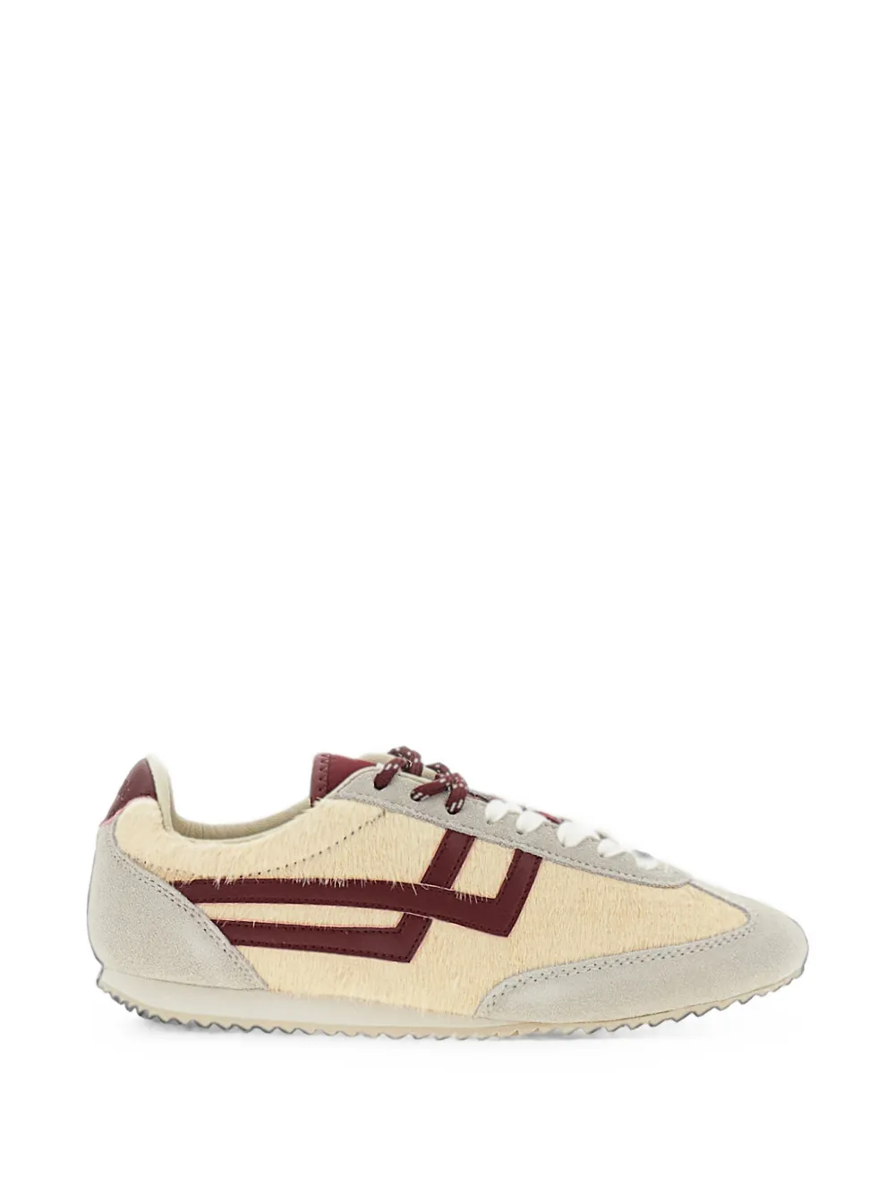 Pro-Keds calf-hair panelled sneakers